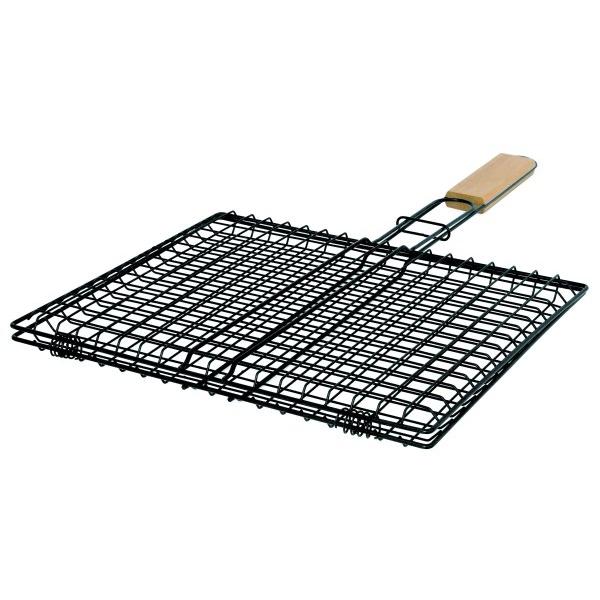 Σχάρα Αντικολλητική Καρέ B Με Ξύλο (33 X 40)