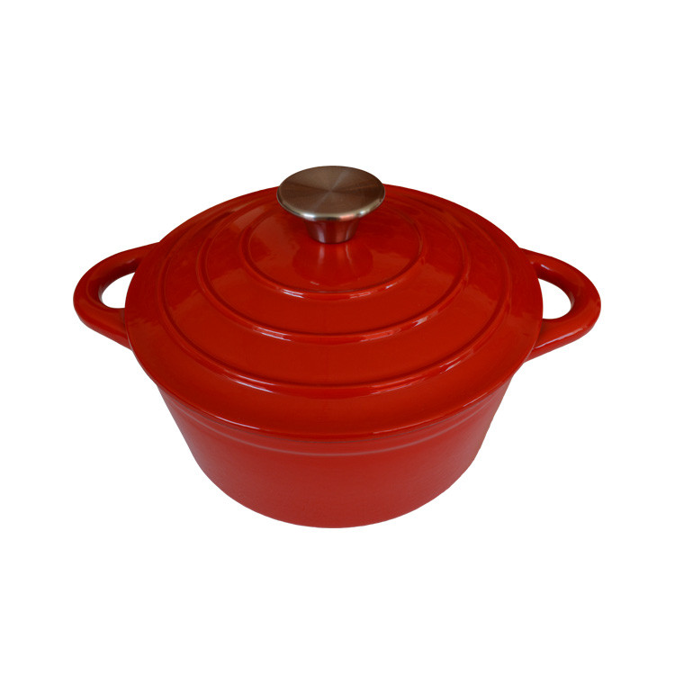 Μαντεμένια Εμαγιέ Κατσαρόλα 24cm