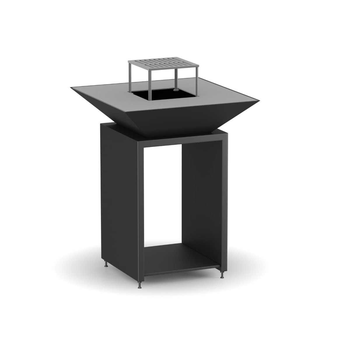 Μπάρμπεκιου ξύλου BBQ OUTDOOR SQUARE 750