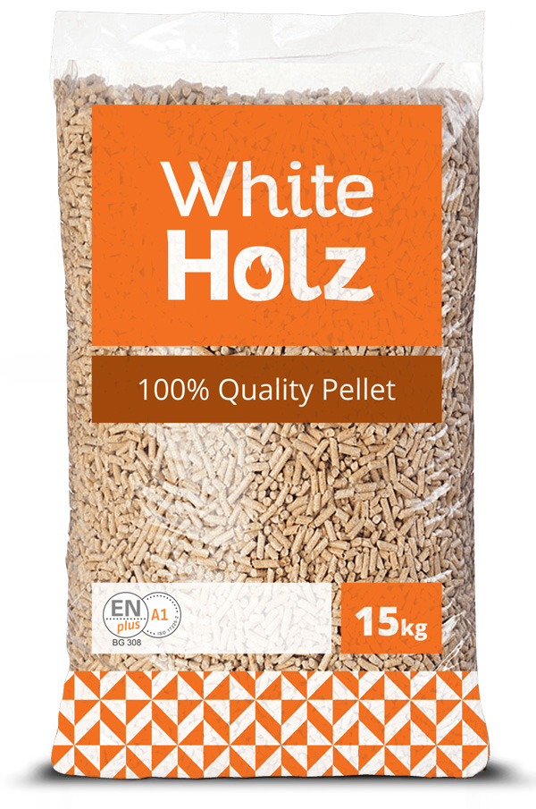 Pellet White Holz